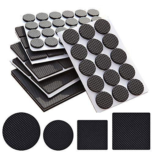 156 piezas de almohadillas de pies ligeras antideslizantes para muebles,Alfombrillas antideslizantes para mesas y sillas,Protectores de piso de muebles para muebles Keep in Place 156 piezas de almohadillas de pies ligeras antideslizantes para muebles,Alfombrillas antideslizantes para mesas y sillas,Protectores de piso de muebles para muebles Keep in Place