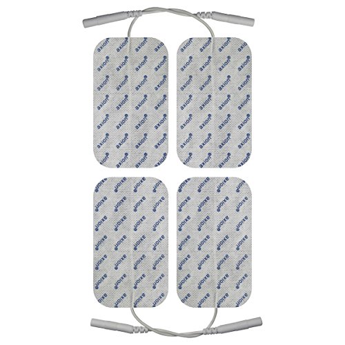 16 Electrodos de 10 x 5 cm - para su aparato TENS EMS electroestimulador - axion