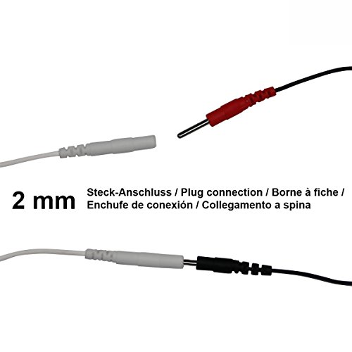 16 Electrodos de 10 x 5 cm - para su aparato TENS EMS electroestimulador - axion