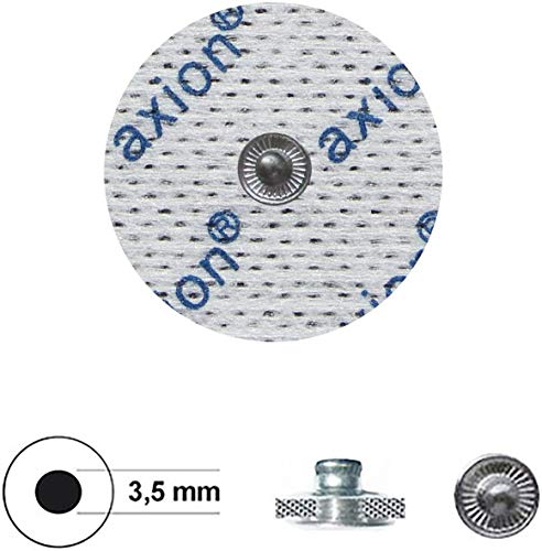 16 Electrodos redondos Ø 32mm - para su aparato TENS EMS electroestimulador VITALCONTROL & Beurer - axion