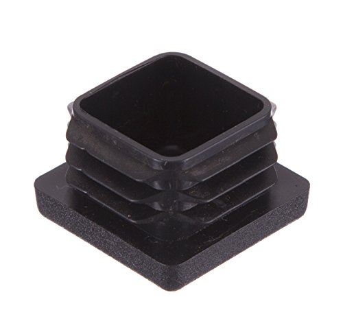 16 Piezas - Todos los Tamaños - Tapas Plásticas Cuadradas - Insertos de Tubos Para las Patas de la Mesa, Sillas, Muebles (16mm, Negro) - por Lifeswonderful 16 Piezas - Todos los Tamaños - Tapas Plásticas Cuadradas - Insertos de Tubos Para las Patas de la Mesa, Sillas, Muebles (16mm, Negro) - por Lifeswonderful