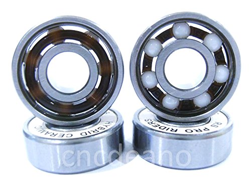 16 x en céramique 627 2Rs Abec 9 (7 x 22 x 7 mm) Inline Skate Roller Derby de hockey de roulement de roue