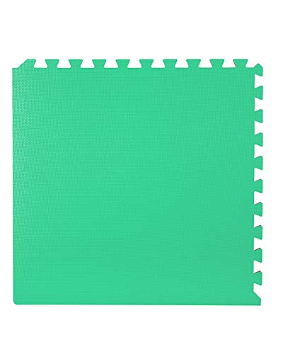 16 x Verde Colchonetas , Suelo Para Gimnasio, EVA Puzzle 60cm x 60cm x12mm Con Reverso Antideslizante, Certificacion Libre De Toxicos 16 x Verde Colchonetas , Suelo Para Gimnasio, EVA Puzzle 60cm x 60cm x12mm Con Reverso Antideslizante, Certificacion Libre De Toxicos