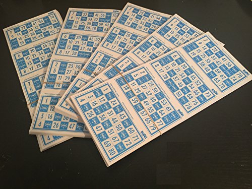 1600 cartones de Bingo BINVI