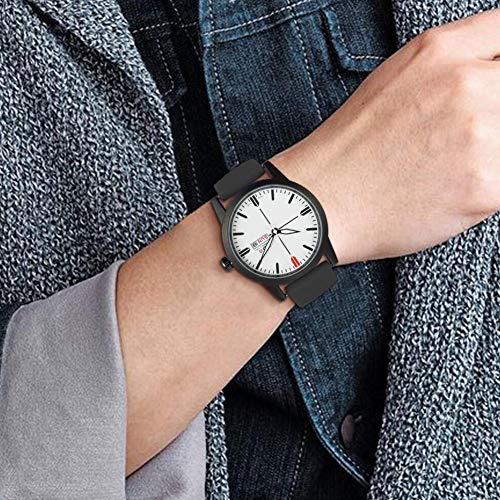 18mm duraderos correas de reloj de goma con hebilla ajustable pin reemplazo banda de silicona negro para los relojes