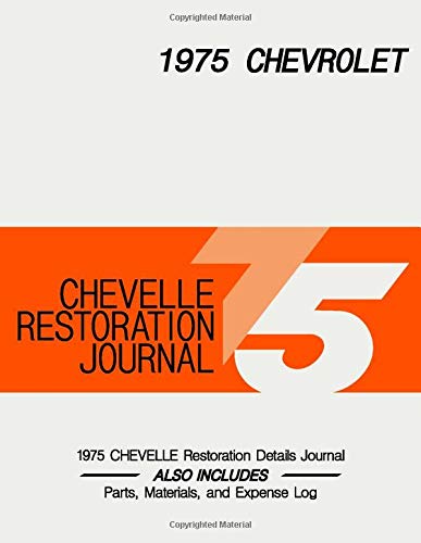 1975 CHEVELLE - Restoration Journal - Laguna Type S-3 | Malibu Classic: Document the progress of your car's restoration. Keep track of parts purchases ... out in separate sections for quick reference 1975 CHEVELLE - Restoration Journal - Laguna Type S-3 | Malibu Classic: Document the progress of your car's restoration. Keep track of parts purchases ... out in separate sections for quick reference