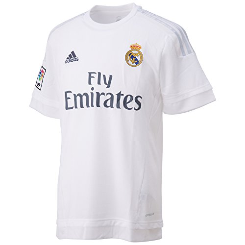 1ª Equipación Real Madrid CF 2015/2016 - Camiseta oficial adidas, talla S 1ª Equipación Real Madrid CF 2015/2016 - Camiseta oficial adidas, talla S