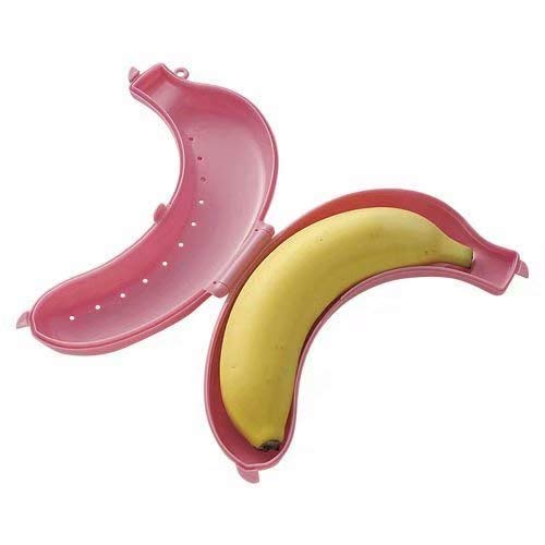 1x Banana Case Lunch Box Protector Container Holder Carrier Storage