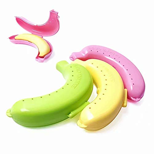 1x Banana Case Lunch Box Protector Container Holder Carrier Storage