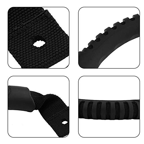 2 asas de transporte Pcs kayak con mangos antideslizantes de Groove PVC de nylon de kayak kayaks para Maletas Maletas a motor Barco de la manija de reemplazo Accesorios para herramientas 2 asas de transporte Pcs kayak con mangos antideslizantes de Groove PVC de nylon de kayak kayaks para Maletas Maletas a motor Barco de la manija de reemplazo Accesorios para herramientas