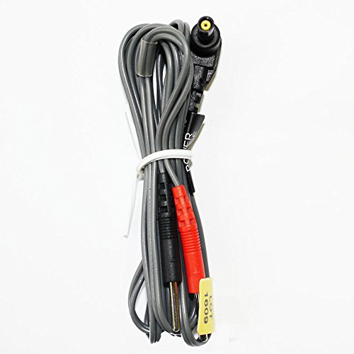 2 Cables de conexión jack 2mm para electrodos para TENS y EMS - calidad axión 2 Cables de conexión jack 2mm para electrodos para TENS y EMS - calidad axión