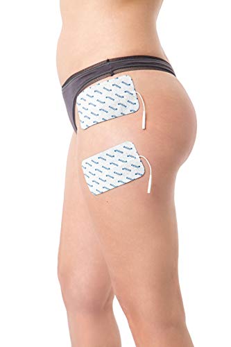2 Electrodos extra grandes de 12x7 cm - para su aparato TENS EMS electroestimulador - axion 2 Electrodos extra grandes de 12x7 cm - para su aparato TENS EMS electroestimulador - axion