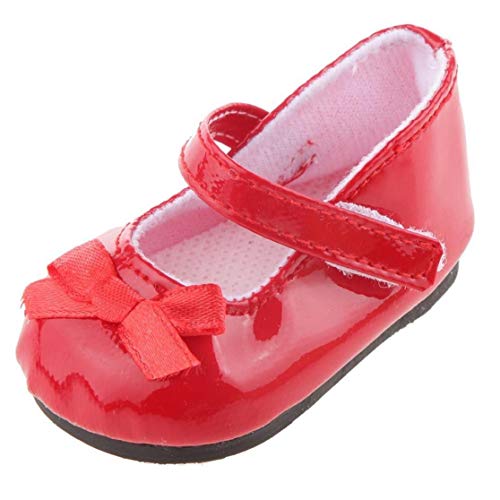 2 Juegos De La Muñeca De Ropa Y Accesorios Con Elementos De Estilo Popular De Vestir Princesa De 18 Pulgadas American Girl Muñeca De La Muchacha Zapatos De La Muñeca Del Bowknot Rojo 1 Par (2 Piezas) 2 Juegos De La Muñeca De Ropa Y Accesorios Con Elementos De Estilo Popular De Vestir Princesa De 18 Pulgadas American Girl Muñeca De La Muchacha Zapatos De La Muñeca Del Bowknot Rojo 1 Par (2 Piezas)