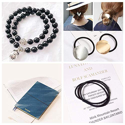 2 mm 25m Cordón Elástico Hilo de Nylon de Rebordear Tela Hilo para Cuentas Pelo y Manualidad(2 mm, Negro) goma 601 (blanco(2mm)) 2 mm 25m Cordón Elástico Hilo de Nylon de Rebordear Tela Hilo para Cuentas Pelo y Manualidad(2 mm, Negro) goma 601 (blanco(2mm))