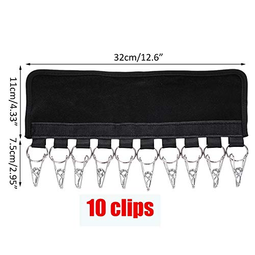 2 Pack Cap Organizer Hanger, Tenedor de la gorra de béisbol 10, Sombrero Organizador Para Armario, Perchas plegables para la ropa Rack de secado plegable para viajes (Negro) 2 Pack Cap Organizer Hanger, Tenedor de la gorra de béisbol 10, Sombrero Organizador Para Armario, Perchas plegables para la ropa Rack de secado plegable para viajes (Negro)