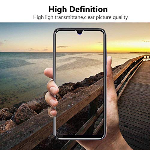 [2 Pack] Protector de Pantalla para Xiaomi Redmi Note 8 Pro, Cristal Templado [2.5D Borde Redondo] [9H Dureza] [Alta Definicion] [0.33mm] Screen Guard Tempered Glass Película Protectora Sin Burbujas