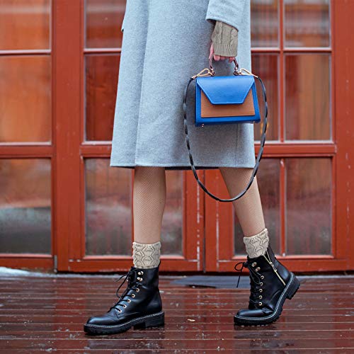 2 Pares Guantes Largos sin Dedos de Punto JOOPOM 2 Pares Calentadores de Piernas para Mujer Calcetines de Botas Mitones de Brazos Invierno para Esquí Senderismo Escalada Viaje