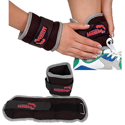 2 pesos Tobillos y Muñecas 1 KG cada uno Deporte Fitness WRIST ANKLE WEIGHTS