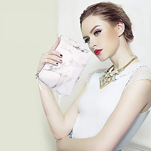 2 PiezaBolsa de Maquillaje de Mármol, Bolsa de Cosméticos, Bolsa de Almacenamiento de Viaje, Bolso Portátil del Lavado del Viaje, Bolso cosmético de la PU Gran Capacidad del almacenaje 2 PiezaBolsa de Maquillaje de Mármol, Bolsa de Cosméticos, Bolsa de Almacenamiento de Viaje, Bolso Portátil del Lavado del Viaje, Bolso cosmético de la PU Gran Capacidad del almacenaje