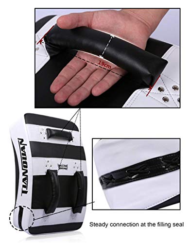 2 piezas de gran tamaño pads de boxeo del sacador Espesar mitones del foco de ratones objetivos duraderos mitones del foco de Formación de perforación de ratón cuero de la PU de la huelga de ratón gan 2 piezas de gran tamaño pads de boxeo del sacador Espesar mitones del foco de ratones objetivos duraderos mitones del foco de Formación de perforación de ratón cuero de la PU de la huelga de ratón gan