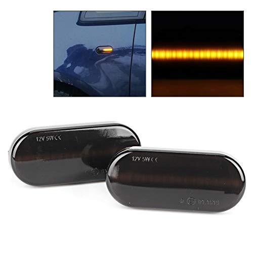 2 piezas de luz de vehículo LED lámpara de marcador lateral apta para Bora Golf3 Golf4 Lupo Sharan Vento T5 SEAT Ibiza Córdoba Toledo Leon Fiesta MK2 Fusion Galaxy 2 piezas de luz de vehículo LED lámpara de marcador lateral apta para Bora Golf3 Golf4 Lupo Sharan Vento T5 SEAT Ibiza Córdoba Toledo Leon Fiesta MK2 Fusion Galaxy