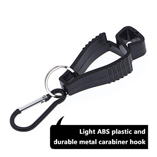 2 piezas Guante Clip,CLIP guante plana,Pinza de seguridad para guantes de trabajo con gancho para guardabarros,abrazadera para abrazaderas,sujetador de pinza de seguridad(Negro) 2 piezas Guante Clip,CLIP guante plana,Pinza de seguridad para guantes de trabajo con gancho para guardabarros,abrazadera para abrazaderas,sujetador de pinza de seguridad(Negro)