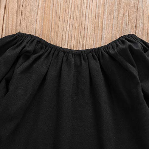 2 Piezas Otoño Invierno Niño Bebé Niños Niñas Manga Larga Acampanada Manga Acampanada Camiseta Tops Campana Pantalones Pantalones Ropa (Negro, 3-4 años) 2 Piezas Otoño Invierno Niño Bebé Niños Niñas Manga Larga Acampanada Manga Acampanada Camiseta Tops Campana Pantalones Pantalones Ropa (Negro, 3-4 años)