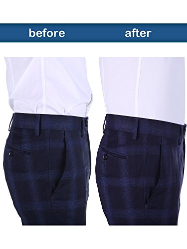 2 Piezas Tirante de Camisa de Hombres Liga de Camisa Desmontable Elástica Ajustable con Clips Antideslizantes para Traje, Vestido o Uniforme (Negro) 2 Piezas Tirante de Camisa de Hombres Liga de Camisa Desmontable Elástica Ajustable con Clips Antideslizantes para Traje, Vestido o Uniforme (Negro)