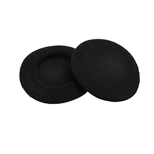 2 Pulgadas Almohadilla Auricular Cojines Auriculares para Sony Philips Auriculares, Negro, 5 Pares 2 Pulgadas Almohadilla Auricular Cojines Auriculares para Sony Philips Auriculares, Negro, 5 Pares