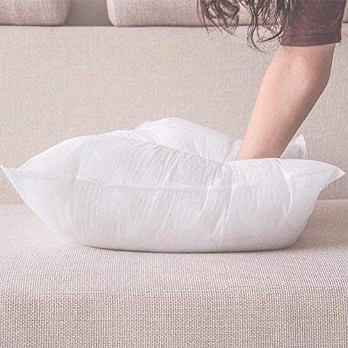 2 Rellenos cojines sofa hipoalergénicas para funda cojines decoracion y para almohadas de cama (45x45)