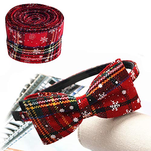 2 rollos 6m Cinta de Navidad con Borde de Alambre Arpillera a cuadros Cinta Cinta de envoltura navideña Cinta de tartán con borde Cinta de copo de nieve verde rojo Cintas para manualidades 6.3cm 2 rollos 6m Cinta de Navidad con Borde de Alambre Arpillera a cuadros Cinta Cinta de envoltura navideña Cinta de tartán con borde Cinta de copo de nieve verde rojo Cintas para manualidades 6.3cm