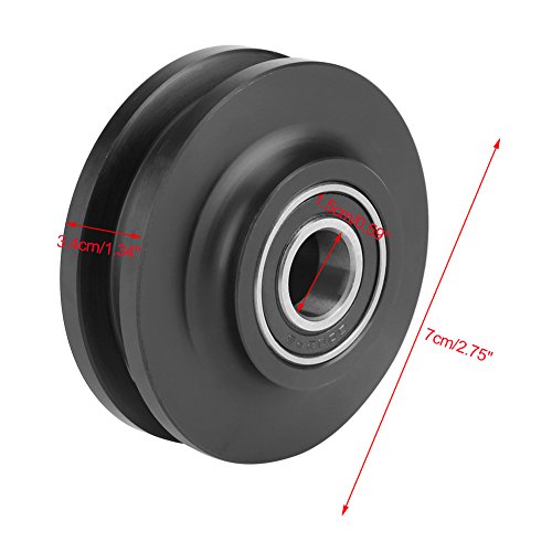 2 Unids Corredizo Granero de la Puerta del Armario de la Rueda Perchas de Hardware Roller Gabinete Ventana Polea Uso Doméstico 2 Unids Corredizo Granero de la Puerta del Armario de la Rueda Perchas de Hardware Roller Gabinete Ventana Polea Uso Doméstico