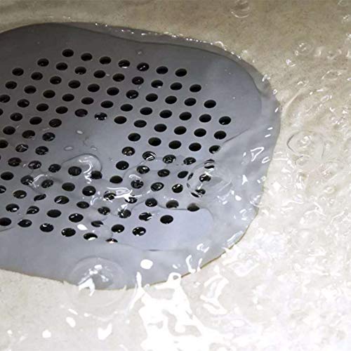 2 unids ducha drenaje captador de pelo fregadero filtro antideslizante en forma de bañera de silicona cubierta de drenaje tapones hogar accesorios de cocina