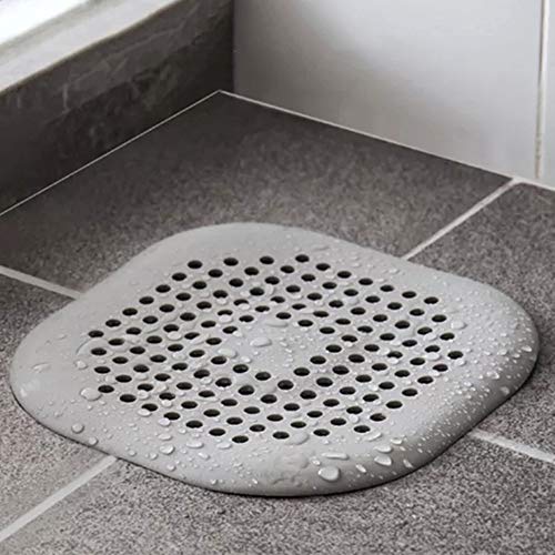 2 unids ducha drenaje captador de pelo fregadero filtro antideslizante en forma de bañera de silicona cubierta de drenaje tapones hogar accesorios de cocina