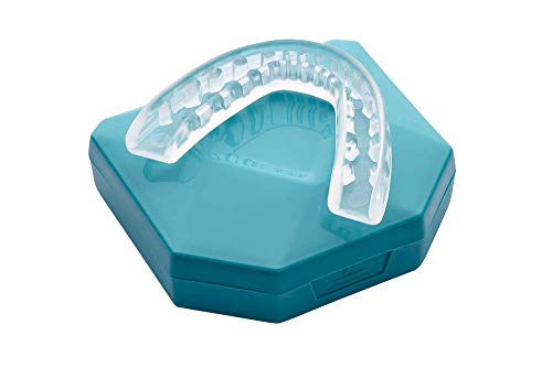 2 x Férula Dental Placa de Descarga Nocturna Protector Bucal para dormir, contro Bruxismo Rechinar los dientes y los Trastornos del ATM