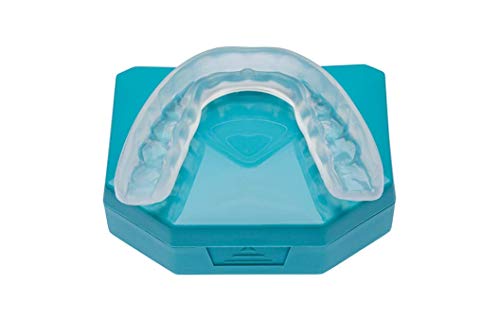 2 x Férula Dental Placa de Descarga Nocturna Protector Bucal para dormir, contro Bruxismo Rechinar los dientes y los Trastornos del ATM