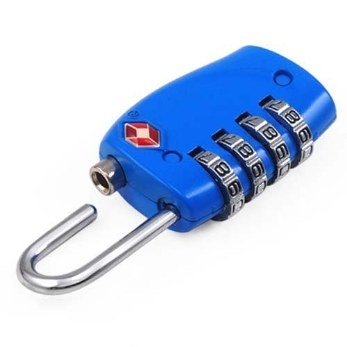 2 x TSA Candado de seguridad – 4-dial combinación de viaje maleta de equipaje bloqueo de código (AZUL) – Garantía de por vida 2 x TSA Candado de seguridad – 4-dial combinación de viaje maleta de equipaje bloqueo de código (AZUL) – Garantía de por vida