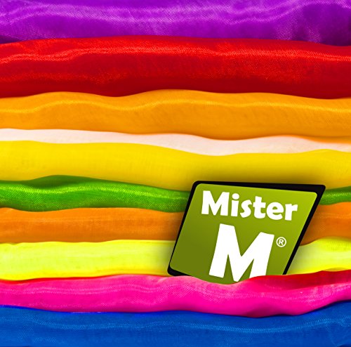 ✓ 20 Pañuelos de Malabares, Disfraz o Bailar ✓ Online Vídeo instructivo ✓ del Artista Mister M