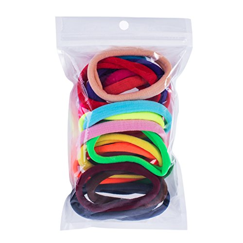 20 Piezas Goma de Pelo Banda de Pelo Elástica Grande de Algodón Cinta Elástica de Pelo Coletero para Pelo Grueso Pesado y Rizado (Multicolor) 20 Piezas Goma de Pelo Banda de Pelo Elástica Grande de Algodón Cinta Elástica de Pelo Coletero para Pelo Grueso Pesado y Rizado (Multicolor)