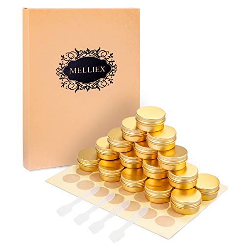 20 Piezas Tarros de Aluminio vacío Recipiente de cosmética para Crema loción máscaras Mini Velas cosméticos Arte de uñas (20 ml) 20 Piezas Tarros de Aluminio vacío Recipiente de cosmética para Crema loción máscaras Mini Velas cosméticos Arte de uñas (20 ml)