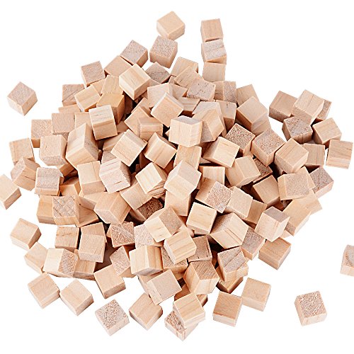 200pcs 1x1x1cm Cubos Madera Bloques Cuadrados para Manualidades Diy Artesanía Pintar Decoración 200pcs 1x1x1cm Cubos Madera Bloques Cuadrados para Manualidades Diy Artesanía Pintar Decoración