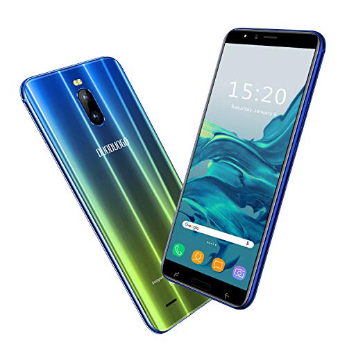 2020 Moviles Libres Baratos 4G, Teléfono Móvil de 6.0’’ Pulgadas 18:9 HD 3GB RAM 16GB ROM/64GB Android 8.1 Quad-Core Smartphone Libres Baratos 4800mAh Batería Dual SIM Dual Cámara 8MP Face ID（Oro）