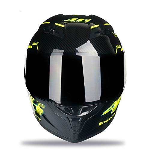 2020 Nuevo Casco de Motocicleta de Cara Completa Casco Moto Casco de Carreras Profesional Capacete Moto Kask Motocross Off Road Touring -Matte 2-5-S