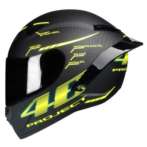 2020 Nuevo Casco de Motocicleta de Cara Completa Casco Moto Casco de Carreras Profesional Capacete Moto Kask Motocross Off Road Touring -Matte 2-5-S