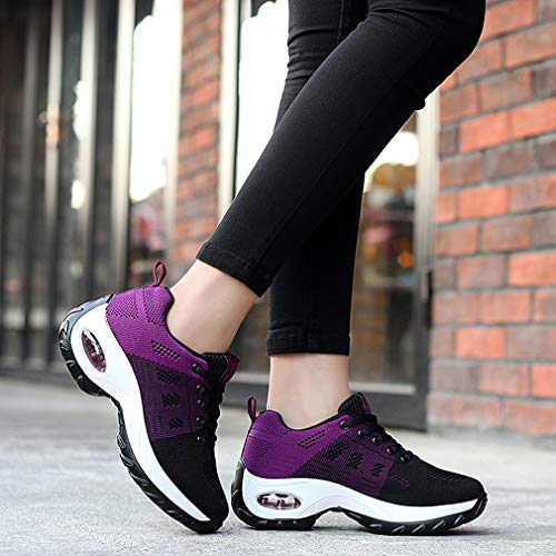 2020 Zapatos cuña Mujer Zapatillas de Deportivas Plataforma Mocasines Primavera Verano Planas Ligero Tacon Sneakers Cómodos Zapatos para Mujer Negro Gris Blanco 2020 Zapatos cuña Mujer Zapatillas de Deportivas Plataforma Mocasines Primavera Verano Planas Ligero Tacon Sneakers Cómodos Zapatos para Mujer Negro Gris Blanco