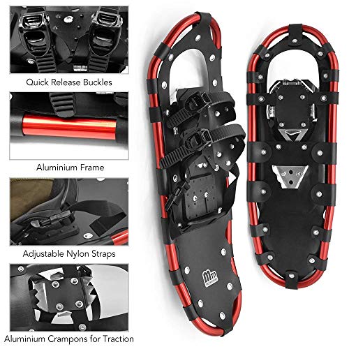 22-29In Raquetas De Nieve, Skiboard Ajustable para Hombres Y Mujeres, Esquís con Marco De Aluminio, Snowboard para Caminar sobre La Nieve,25in 22-29In Raquetas De Nieve, Skiboard Ajustable para Hombres Y Mujeres, Esquís con Marco De Aluminio, Snowboard para Caminar sobre La Nieve,25in