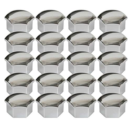 2241-20 piezas - Ø 17 mm cromo Caperuza tapones de tuerca Tapa con tornillos de rueda casquillo pernos cap cubre Protectores 2241-20 piezas - Ø 17 mm cromo Caperuza tapones de tuerca Tapa con tornillos de rueda casquillo pernos cap cubre Protectores
