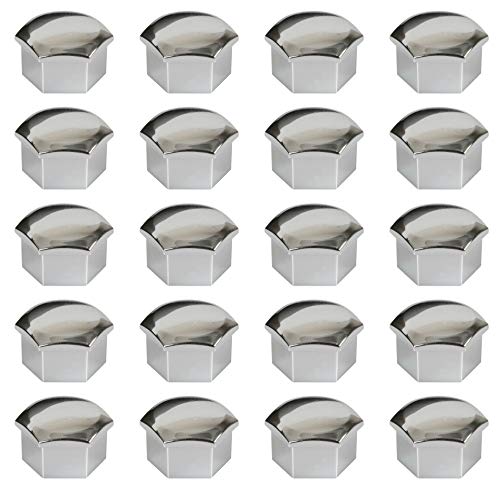 2241-20 piezas - Ø 17 mm cromo Caperuza tapones de tuerca Tapa con tornillos de rueda casquillo pernos cap cubre Protectores 2241-20 piezas - Ø 17 mm cromo Caperuza tapones de tuerca Tapa con tornillos de rueda casquillo pernos cap cubre Protectores