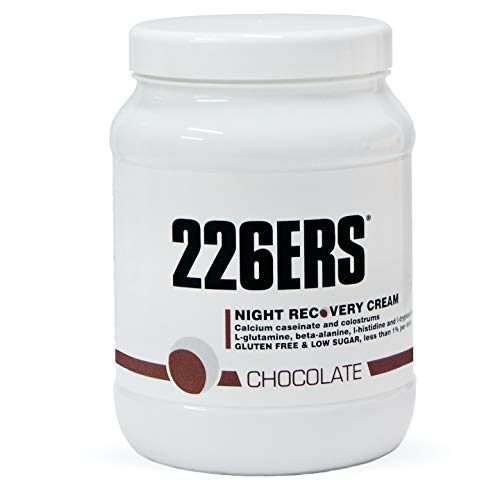 226ERS Night Recovery Cream, Recuperador Muscular Nocturno a base de Proteínas, L-Glutamina, Hidratos de Carbono, Aminoácidos, Calostro, Vitaminas y Minerales, Chocolate - 500 gr 226ERS Night Recovery Cream, Recuperador Muscular Nocturno a base de Proteínas, L-Glutamina, Hidratos de Carbono, Aminoácidos, Calostro, Vitaminas y Minerales, Chocolate - 500 gr