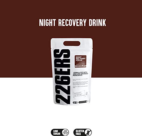 226ERS Night Recovery Cream, Recuperador Muscular Nocturno a base de Proteínas, L-Glutamina, Hidratos de Carbono, Aminoácidos, Calostro, Vitaminas y Minerales, Chocolate - 1000 gr 226ERS Night Recovery Cream, Recuperador Muscular Nocturno a base de Proteínas, L-Glutamina, Hidratos de Carbono, Aminoácidos, Calostro, Vitaminas y Minerales, Chocolate - 1000 gr